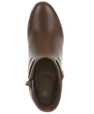 Women's Artta Round Toe Block Heel Booties, Created for Macy's