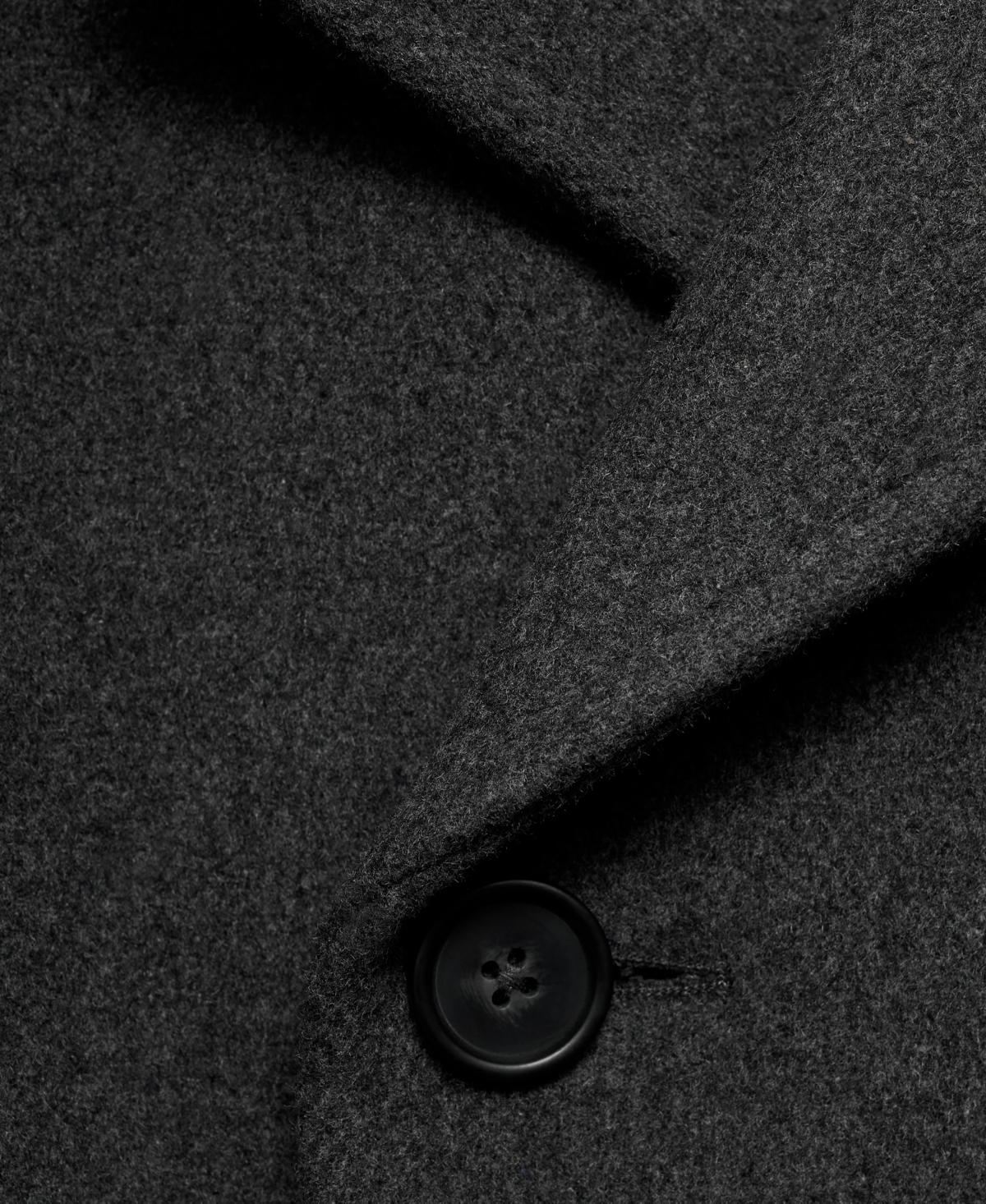 Mango Men's Buttons Wool Double-Breasted Coat