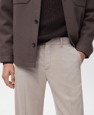 Men's Regular-Fit Pleated Pants