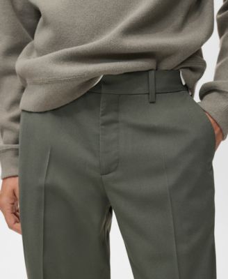 Men's Regular-Fit Pleated Pants