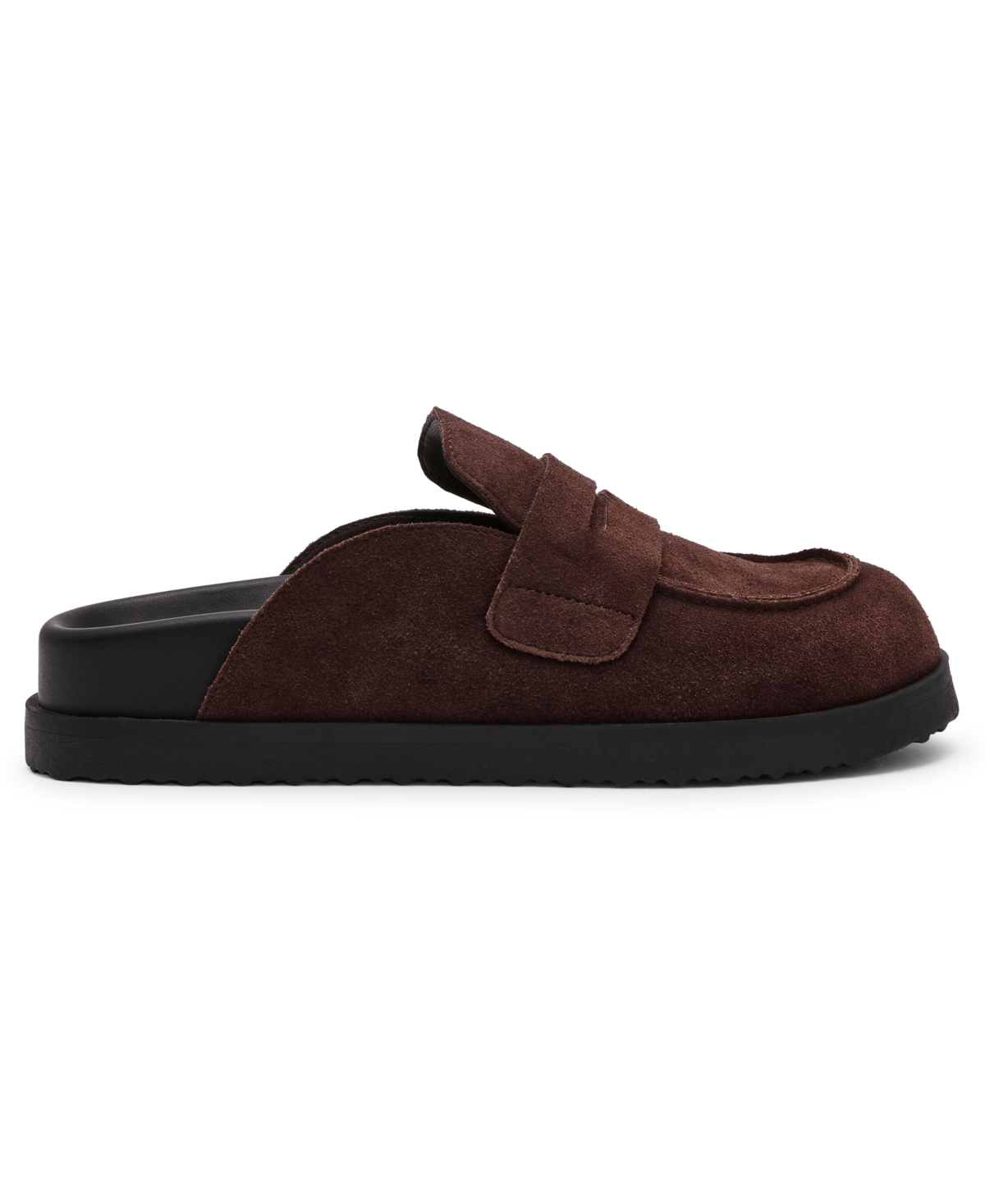 Steve Madden Women's Toryn Tailored Round-toe Slip-on Clogs In Brown