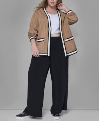 Women's Plus Size Wide Leg Pants