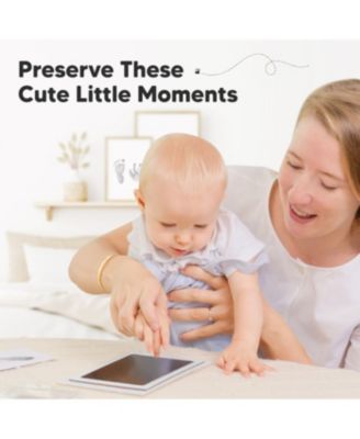 2pk Inkless Ink Pad for Baby Hand and Footprint Kit, Clean Touch Dog Paw, Dog Nose Print Kit, Baby & Pet Safe, Large