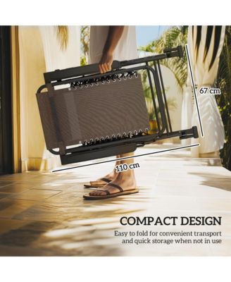 Rocking Zero Gravity Lounge Chair, Folding,