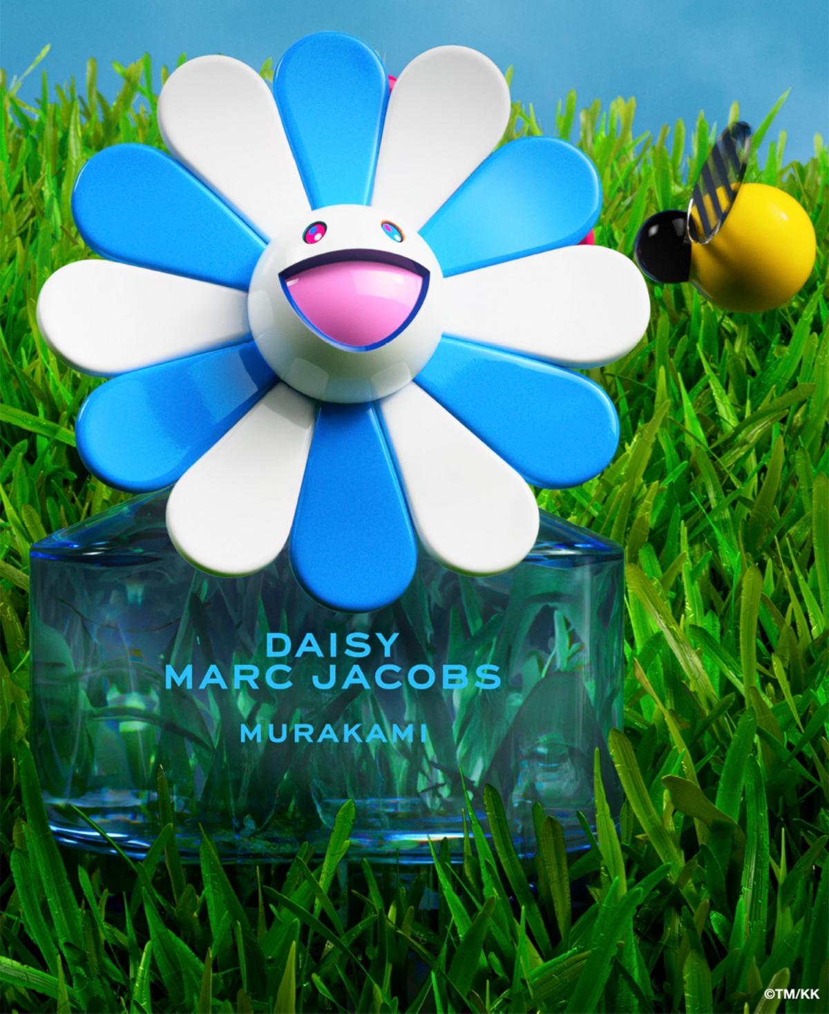 Marc Jacobs Daisy Murakami Blue Limited-edition Eau De Parfum, 1.6 Oz. In Transparent
