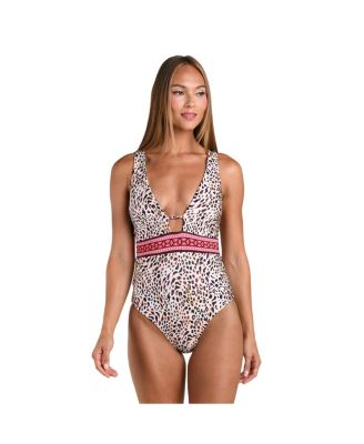 Women's PARADISE HEAT REVERSIBLE V PLUNGE ONE PIECE