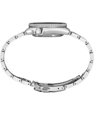 Men's 5 Sports Silver Stainless Steel Bracelet Watch, 38mm
