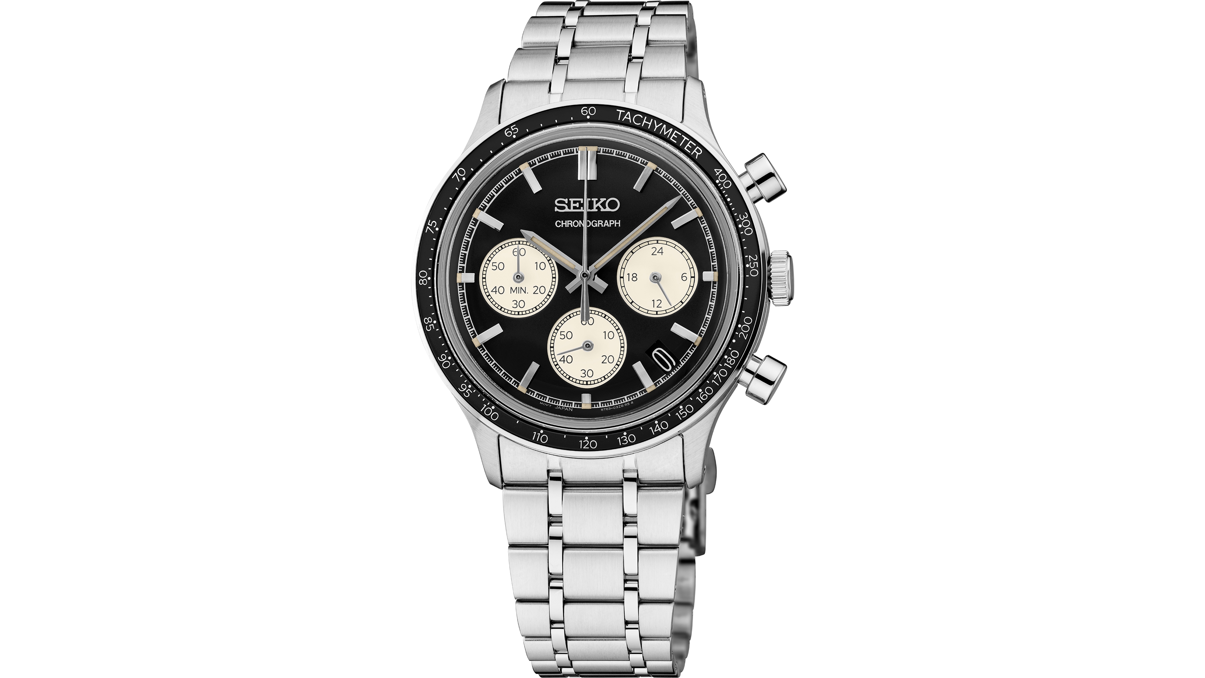 Seiko Men's Essentials Silver Stainless Steel Bracelet Watch