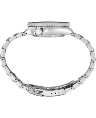 Men's 5 Sports Silver Stainless Steel Bracelet Watch, 42.5mm 