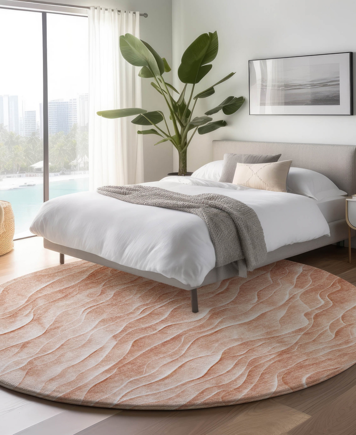 Dalyn Pacifica PA1 8'x8' Round Area Rug