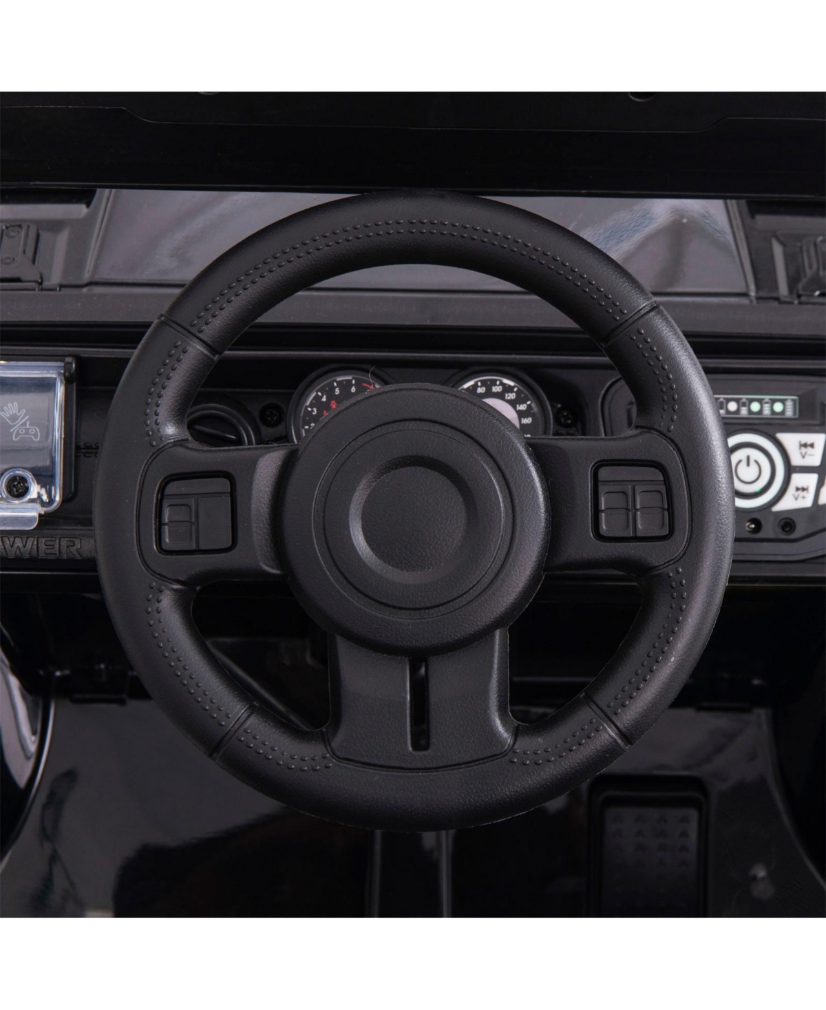 Sugift 12V Electric Kids Ride on Truck with Remote Control and Music-Black