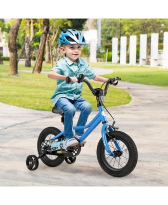 12 Inch Kids Bike Adjustable for 3-4 Years Old with Low-Step Frame