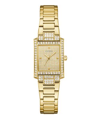 Women's Gold-Tone Glitz Analog Watch, 23mm