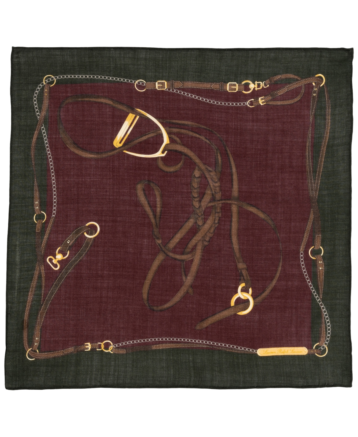 Lauren Ralph Lauren Fall Equestrian Square Scarf