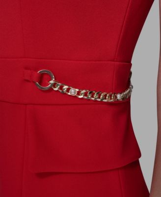 Women's Sleeveless Midi Dress