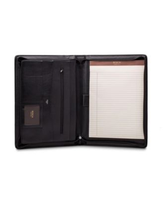 Men's Nappa Vitello Deluxe Zip Around Portfolio