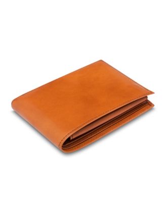 Men's Old Leather Credit Wallet with I.D. Passcase