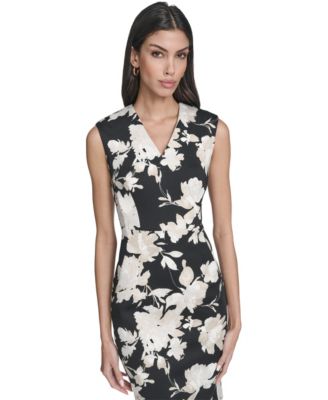 Women's Printed Sleeveless Dress