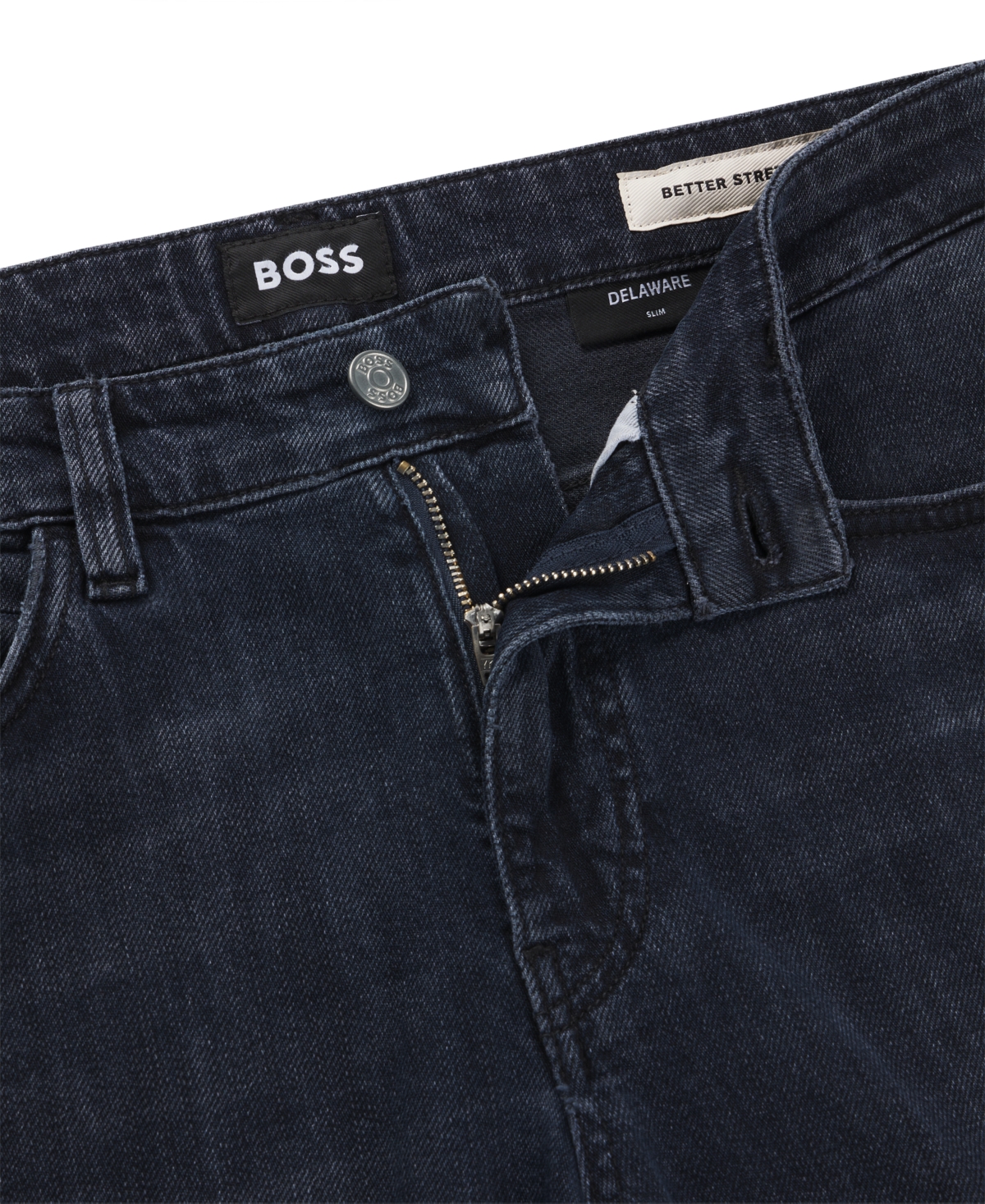 Boss by Hugo Men's Stretch Denim Delaware Slim-Fit Jeans