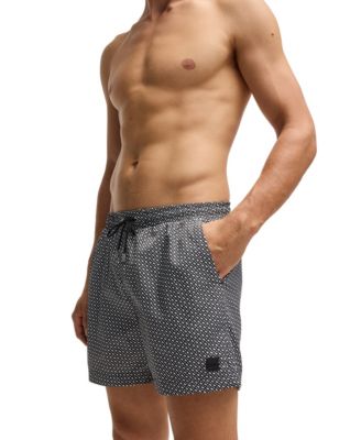 Men's Monogram-Print Swim Shorts