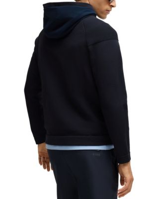 Men's Padded Front Knitted Jacket