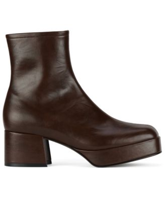 Women's Platform Block-Heel Booties