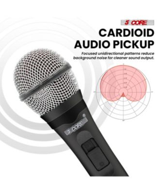 Microphone For Singing Karaoke Mic XLR Dynamic Mic Cardioid Unidirectional Microfono - 2PCS