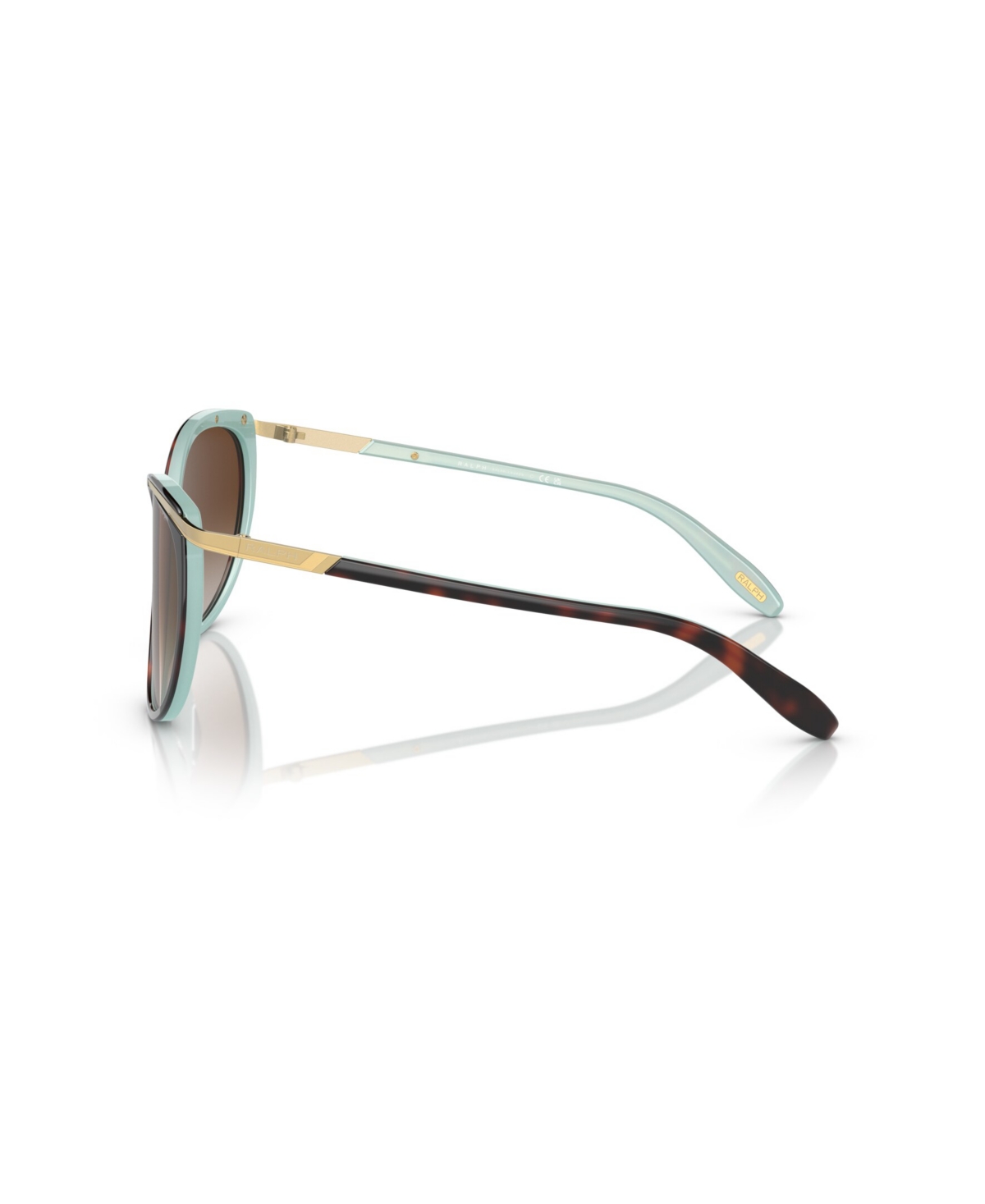 Ralph Lauren Women's Cat Eye Sunglasses, Ra5150 In Brown