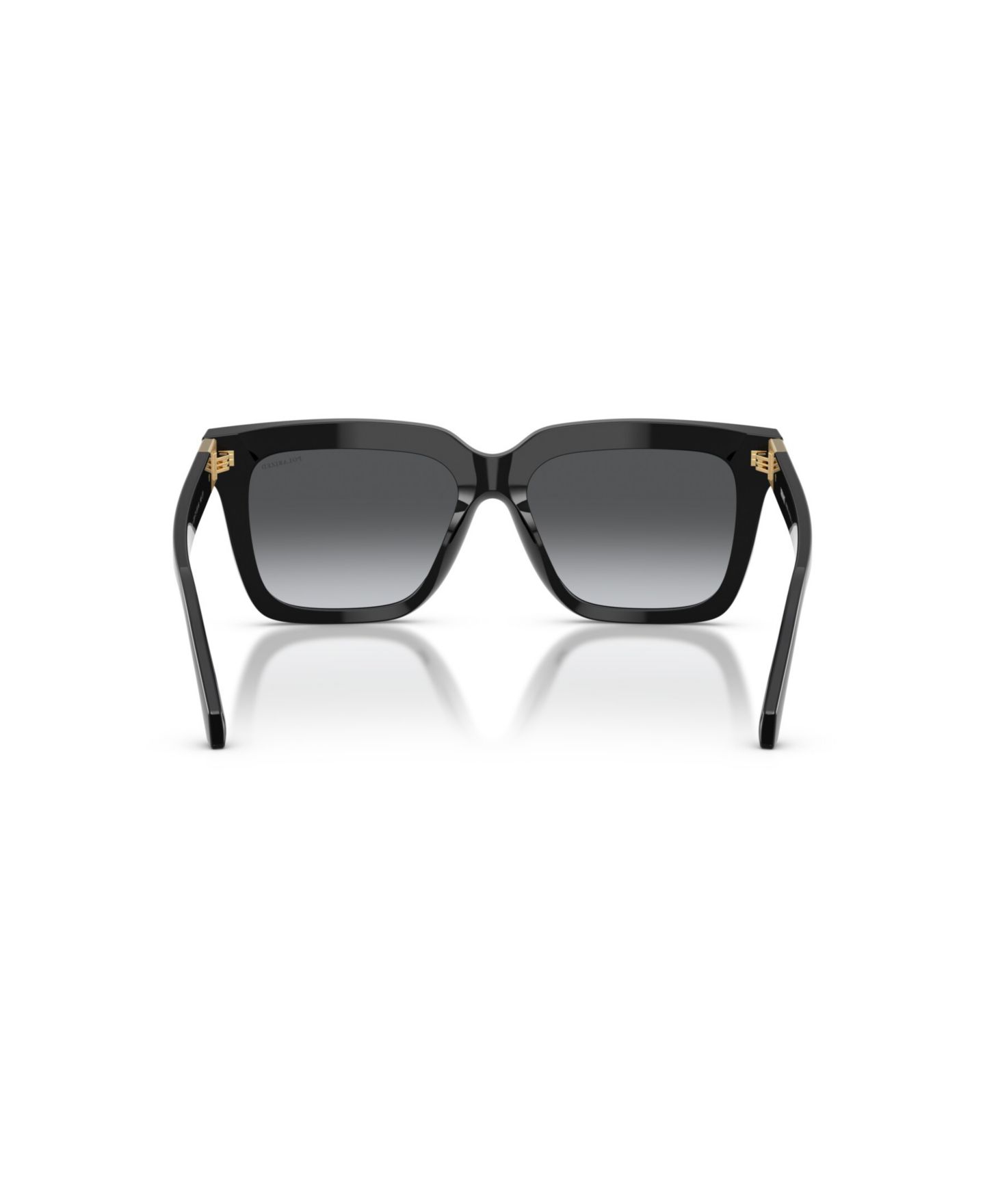 Женские солнцезащитные очки Versace Polarized Sunglasses, VE4498, цвет: Чёрный / Серый — фото 5
