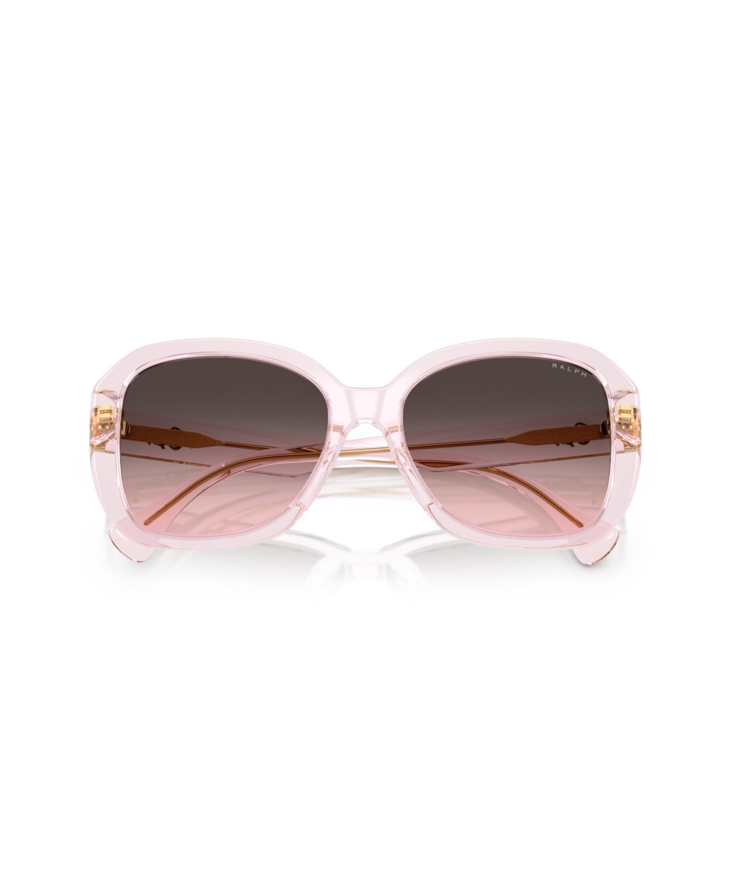 Женские солнцезащитные очки Ralph by Ralph Lauren Square Sunglasses, RA5321U, цвет: Розовый — фото 2