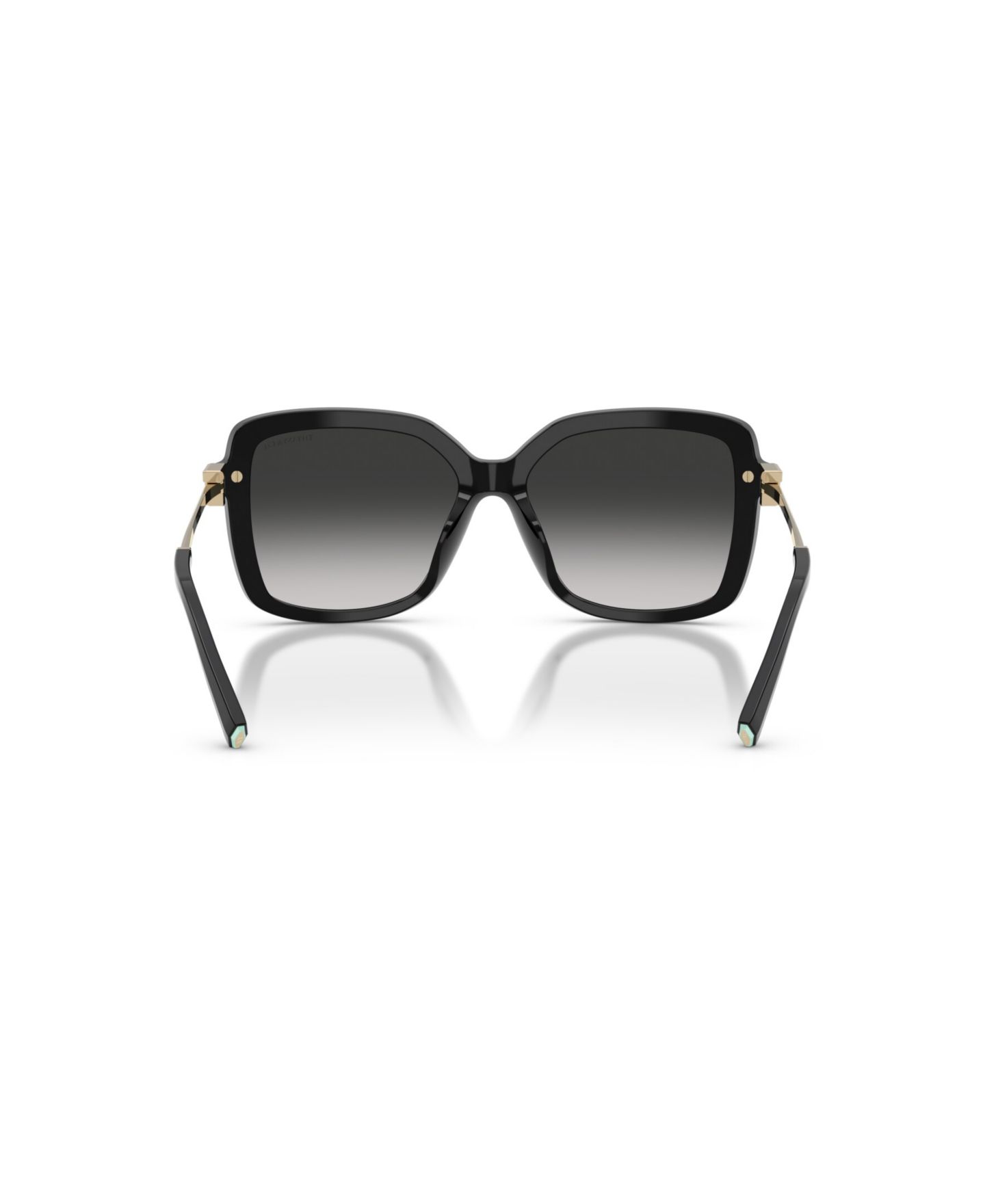 Женские солнцезащитные очки Tiffany & Co. Square Sunglasses, TF4252B, цвет: Чёрный / Серый — фото 3