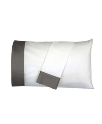 Long Staple Cotton 2 Piece Cuff Pillowcase Set