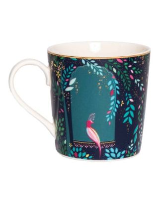 Sara Miller India Assorted Mugs, Set of 4