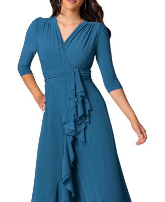 Women's Veronica Ruffle Evening Gown