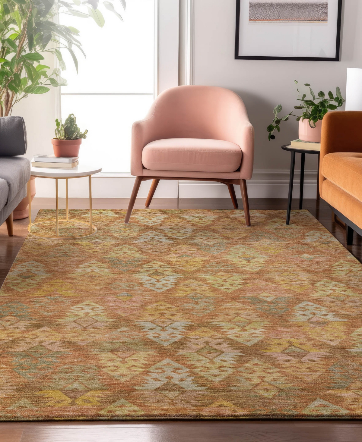 Dalyn Tabrook Tb2 9'x12' Area Rug In Brown