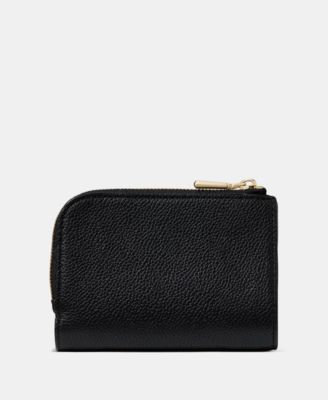 Devin Pebbled Leather Compact Wallet
