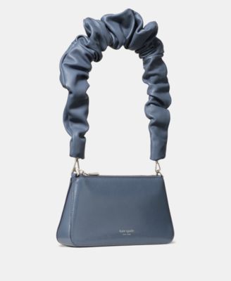 Grace Small Glazed Leather Pochette Shoulder Bag