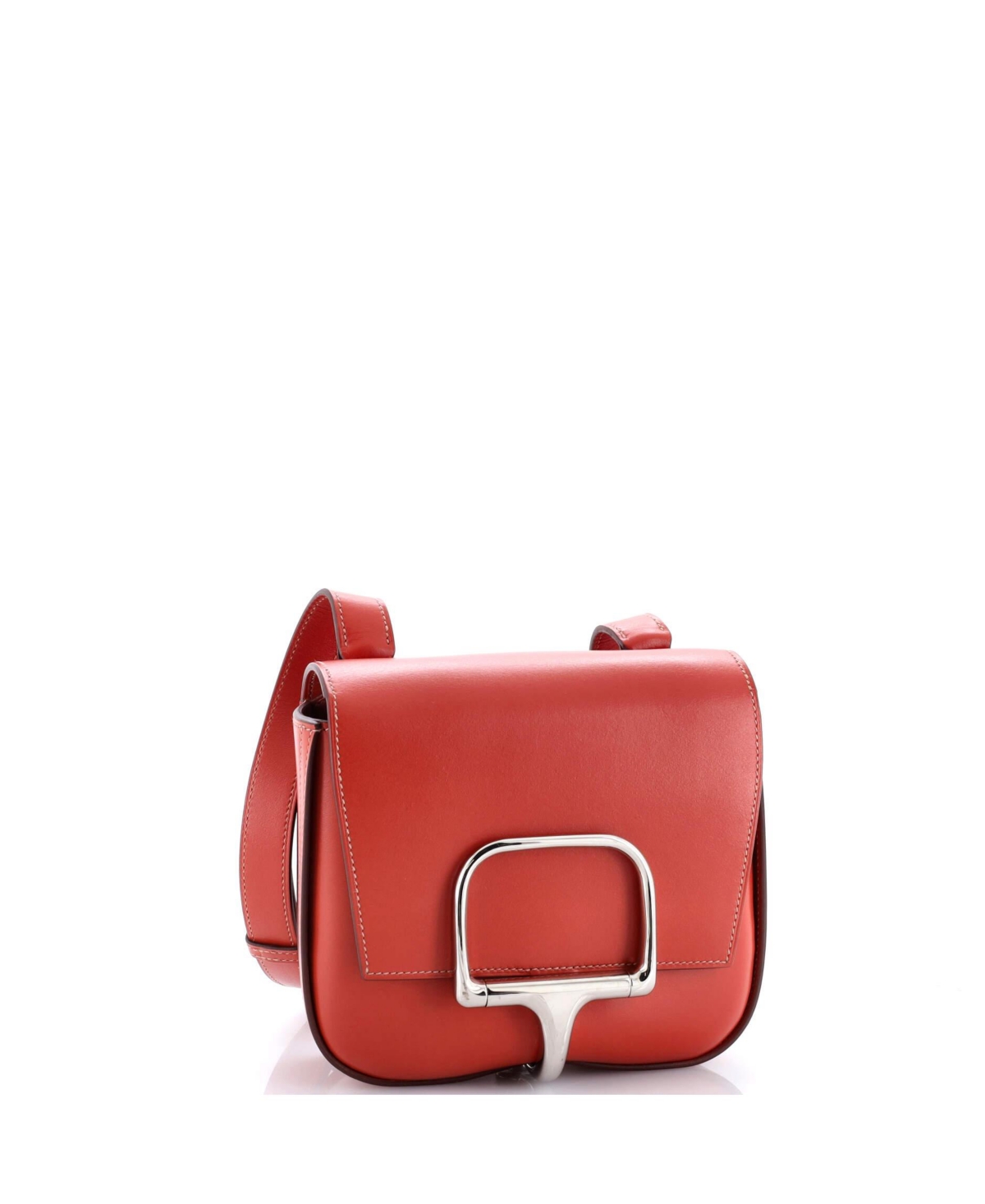 Pre-Owned HERMES Mini Della Cavalleria Shoulder Bag Tadelakt