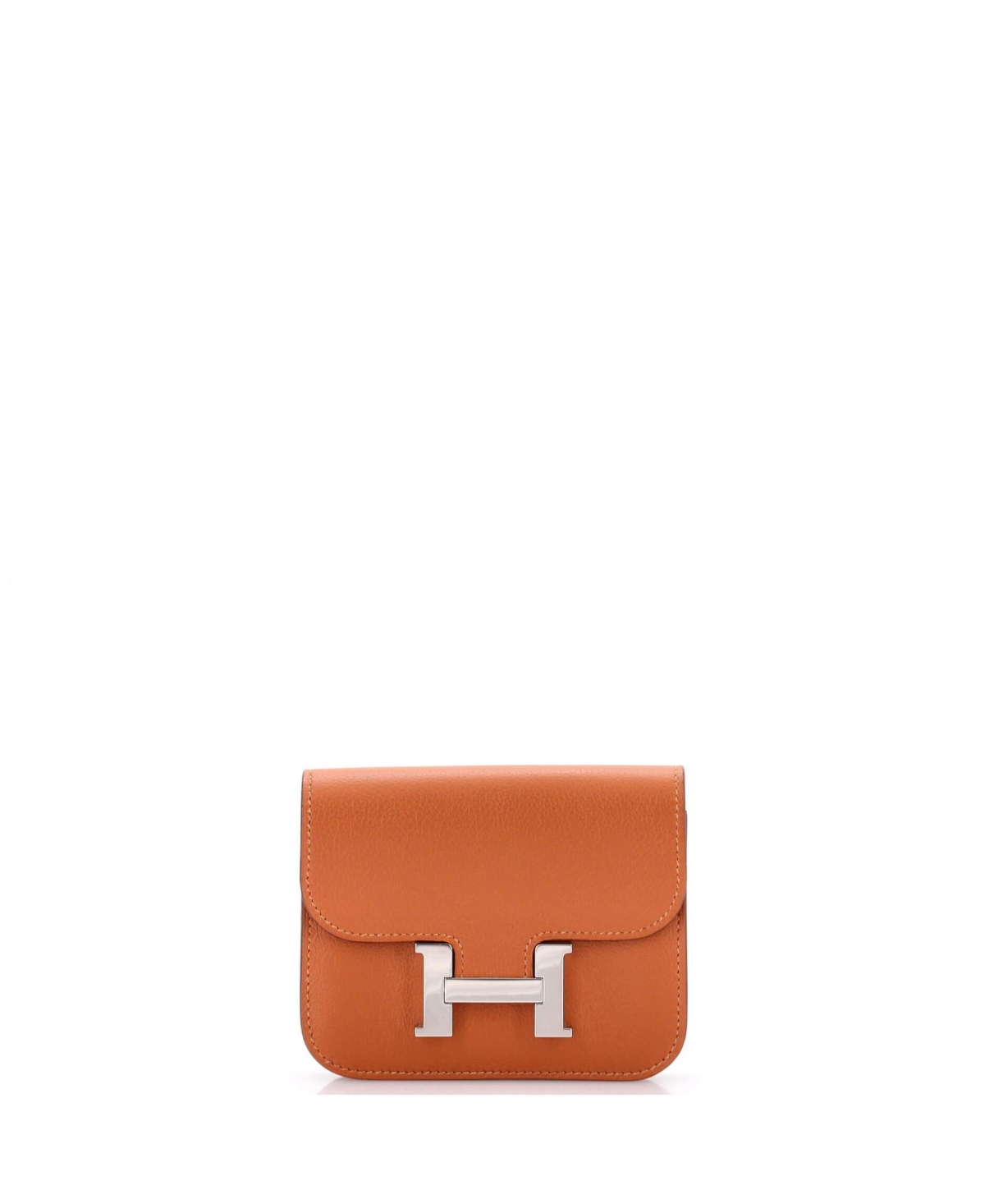 Pre-Owned Hermes Constance Slim Wallet Evercolor