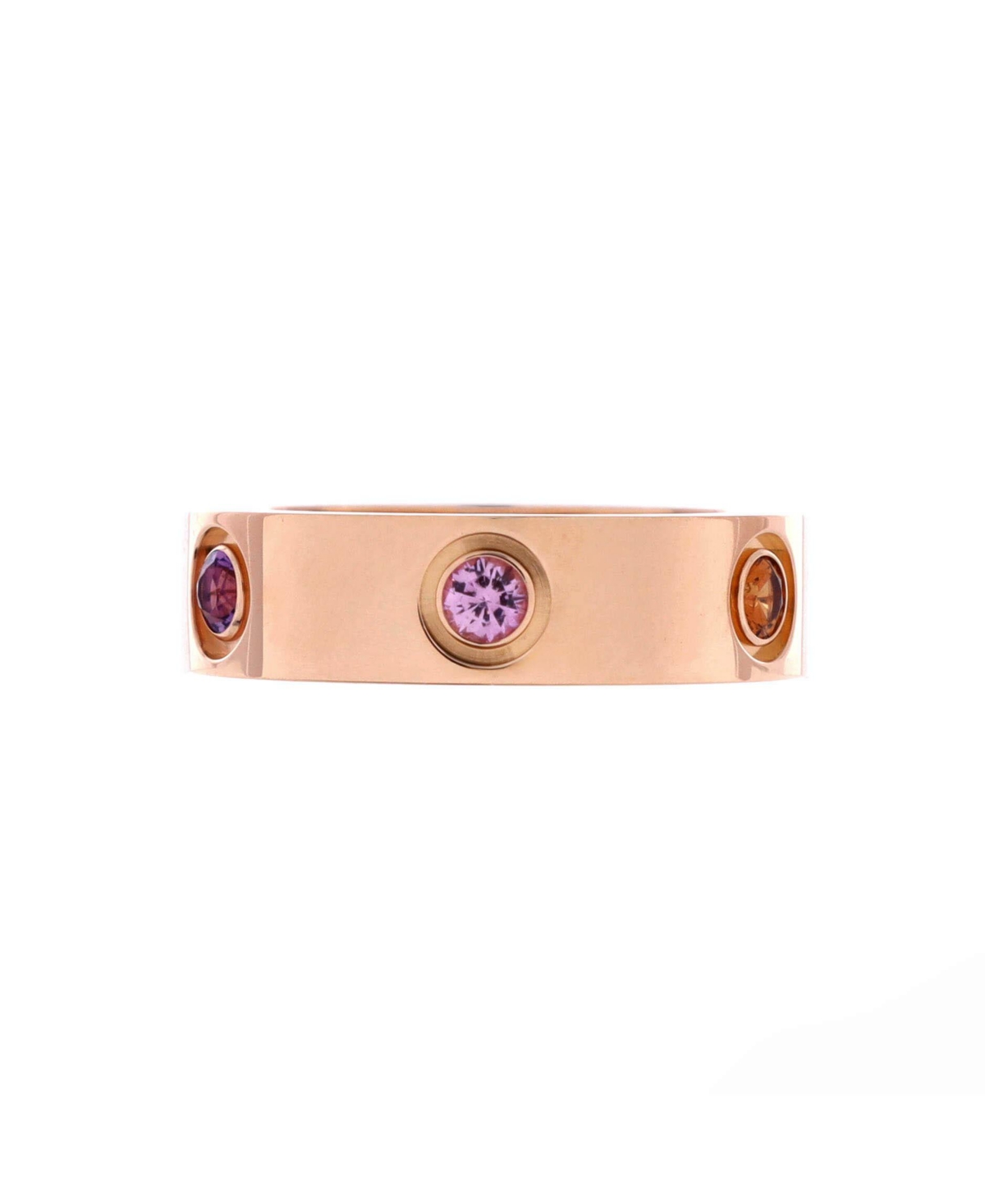 Pre-Owned Cartier Love 6 Stone Band Ring