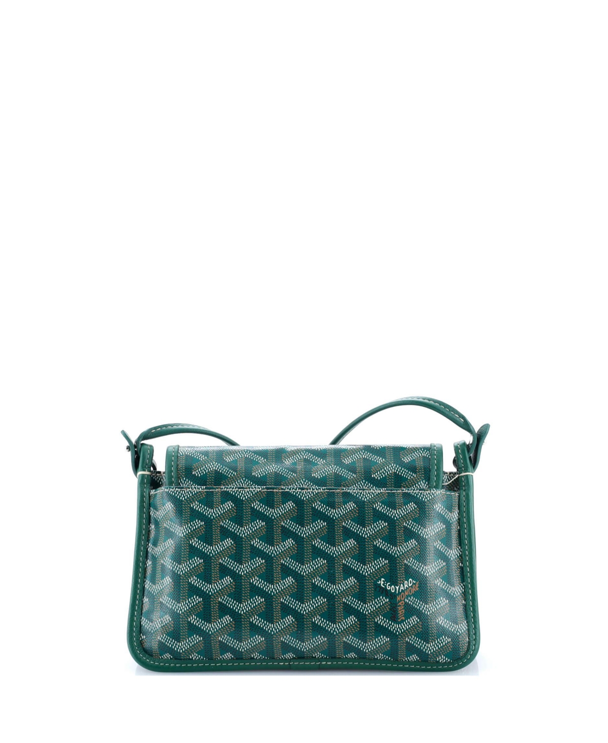 Pre-Owned Goyard Plumet Clutch Wallet Coated Canvas