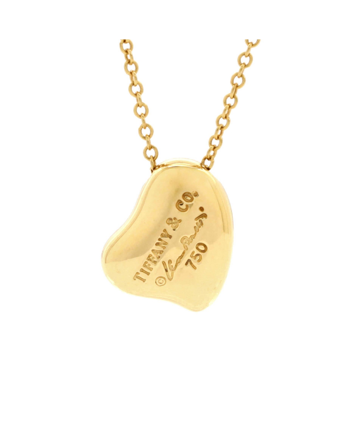 Pre-Owned Tiffany & Co Elsa Peretti Full Heart Necklace
