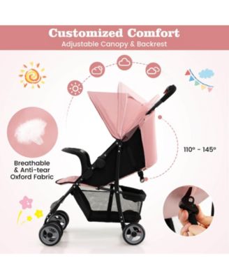 Toddler / Foldable, Lightweight, Travel-friendly, 5-Point Safety System / Stroller