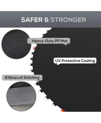 Trampoline Mat with 80 V-Hooks, Fits 14' Trampoline,