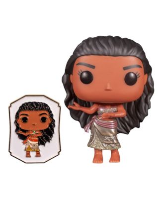 Disney Princess POP Vinyl Figure | Moana (Gold) with Pin