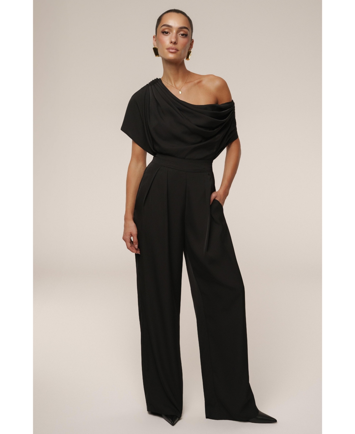 Jluxlabel Women's Gleam and Glow Satin Top