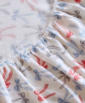 Intelligent Design Novelty Printed Flannel 3-Pc. Sheet Set, Twin XL