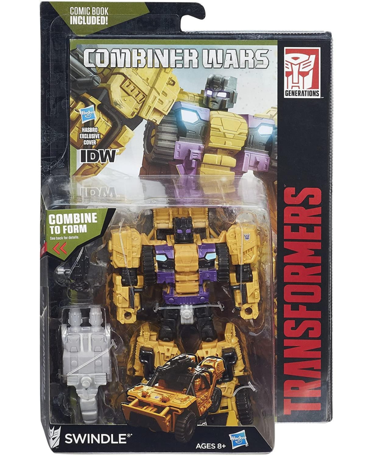 Transformers Deluxe Swindle Generations Combiner Wars