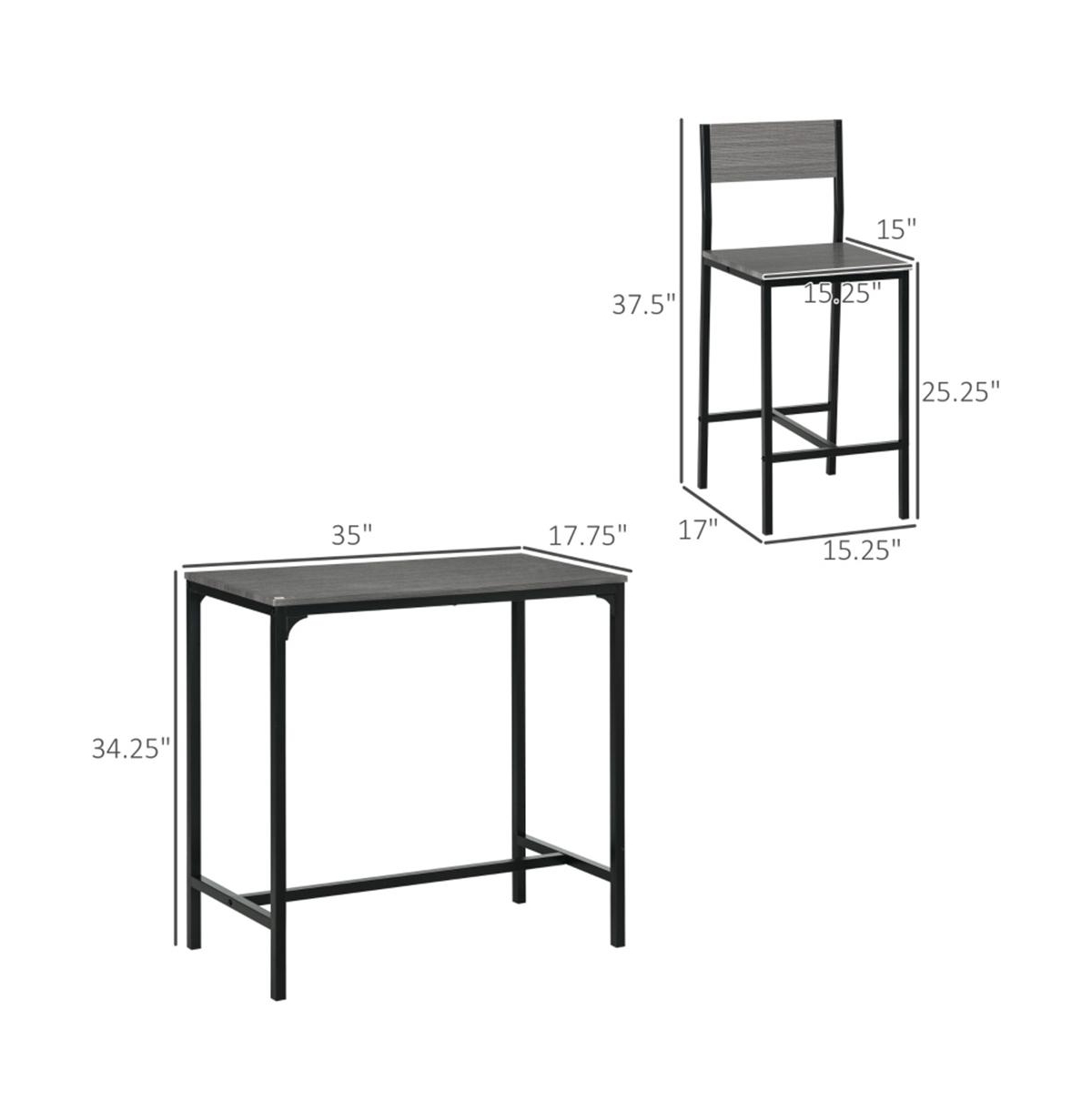 Counter Height Bar Table for Kitchen or Dining Room