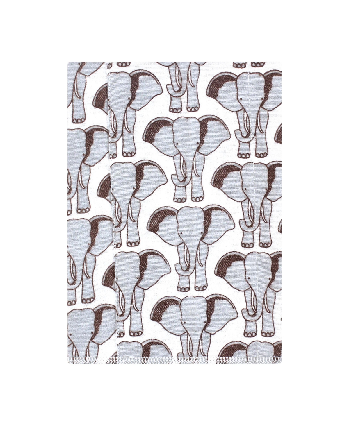 Hudson Baby Cotton Flannel Burp Cloths -Pack, Wild Safari Adventures